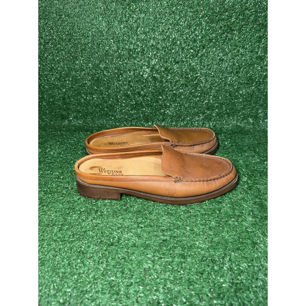 G.H Bass Weejuns Penny Loafers Womens Size 6.5 Brown Premium Leather Dress Shoes